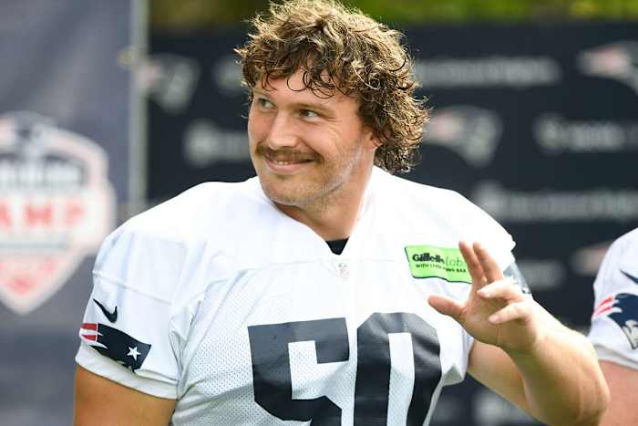 OG Cole Strange, New England Patriots